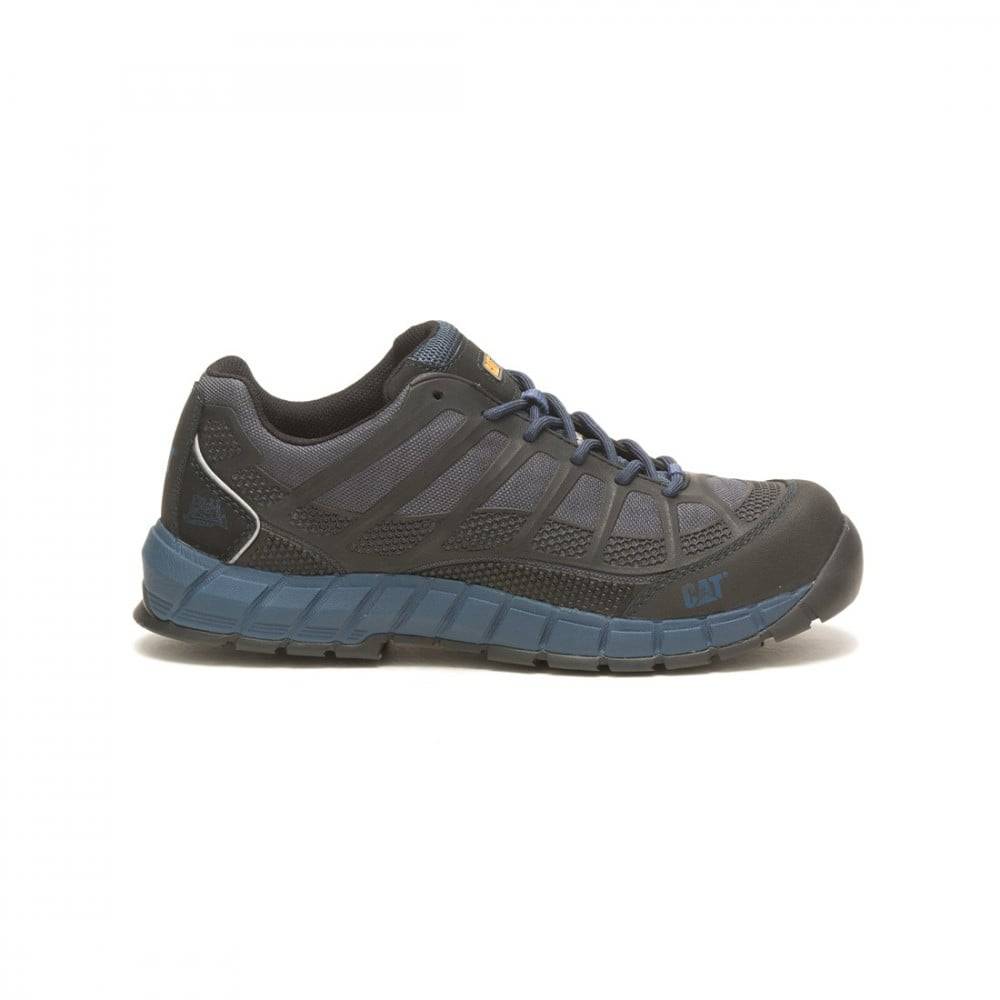 Cat Streamline Blue Safety Shoes 001