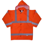 جاكيت شتوي فولتيكس برتقالي عاكس